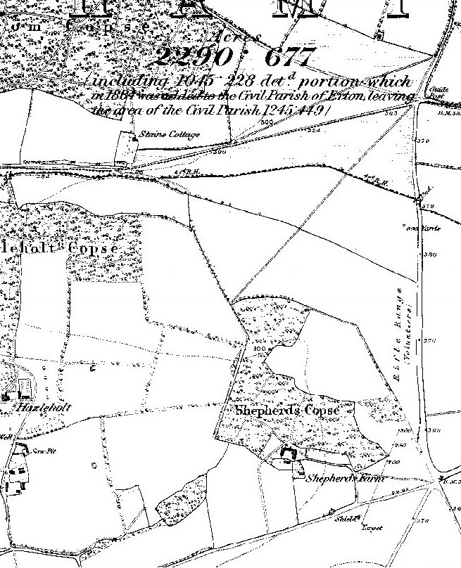 Historic Corhampton Down Maps – 1872 and 1910 – Corhampton Golf Club